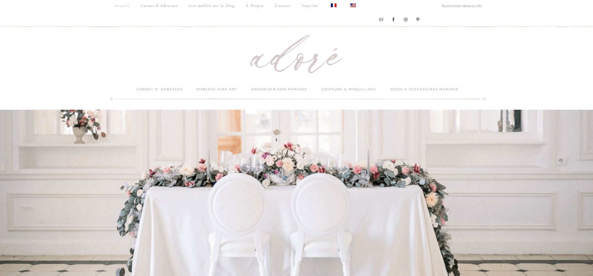Adore - blog mariage