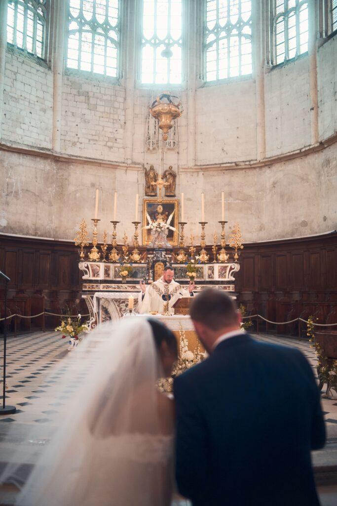 Cérémonie religieuse mariage Cathédrale Saint Vincent de Viviers