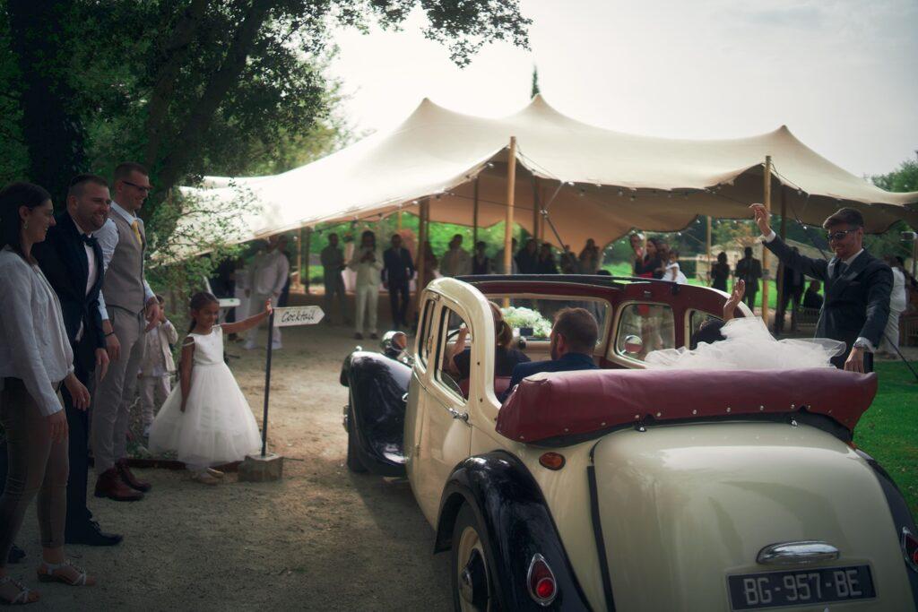 Location traction mariage en drome