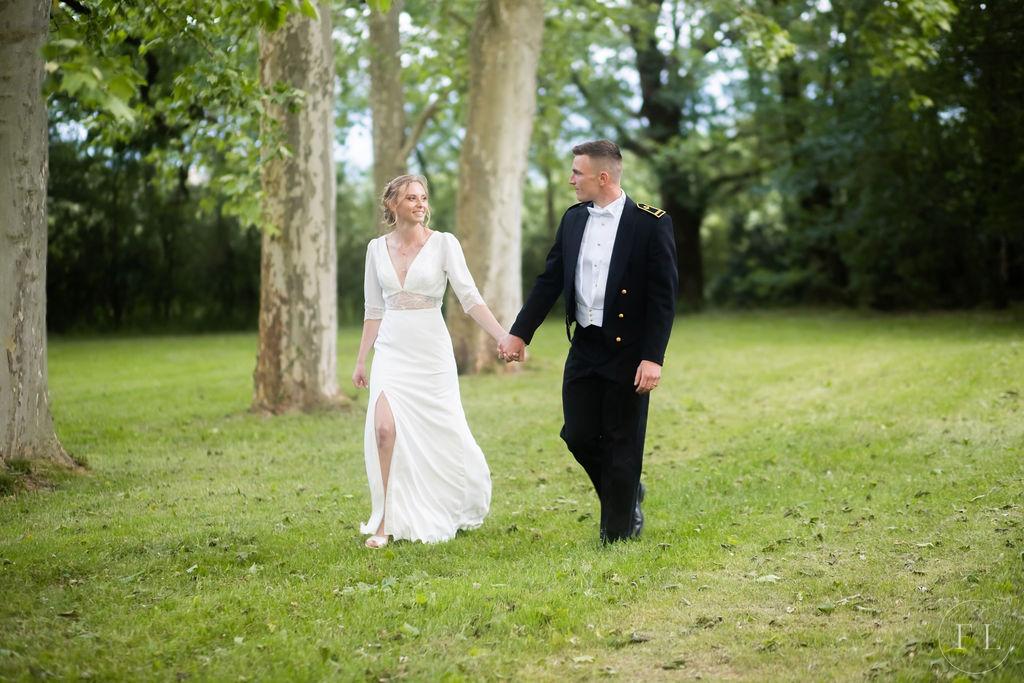 Spencer militaire porté par un Officier lors d'un mariage militaire